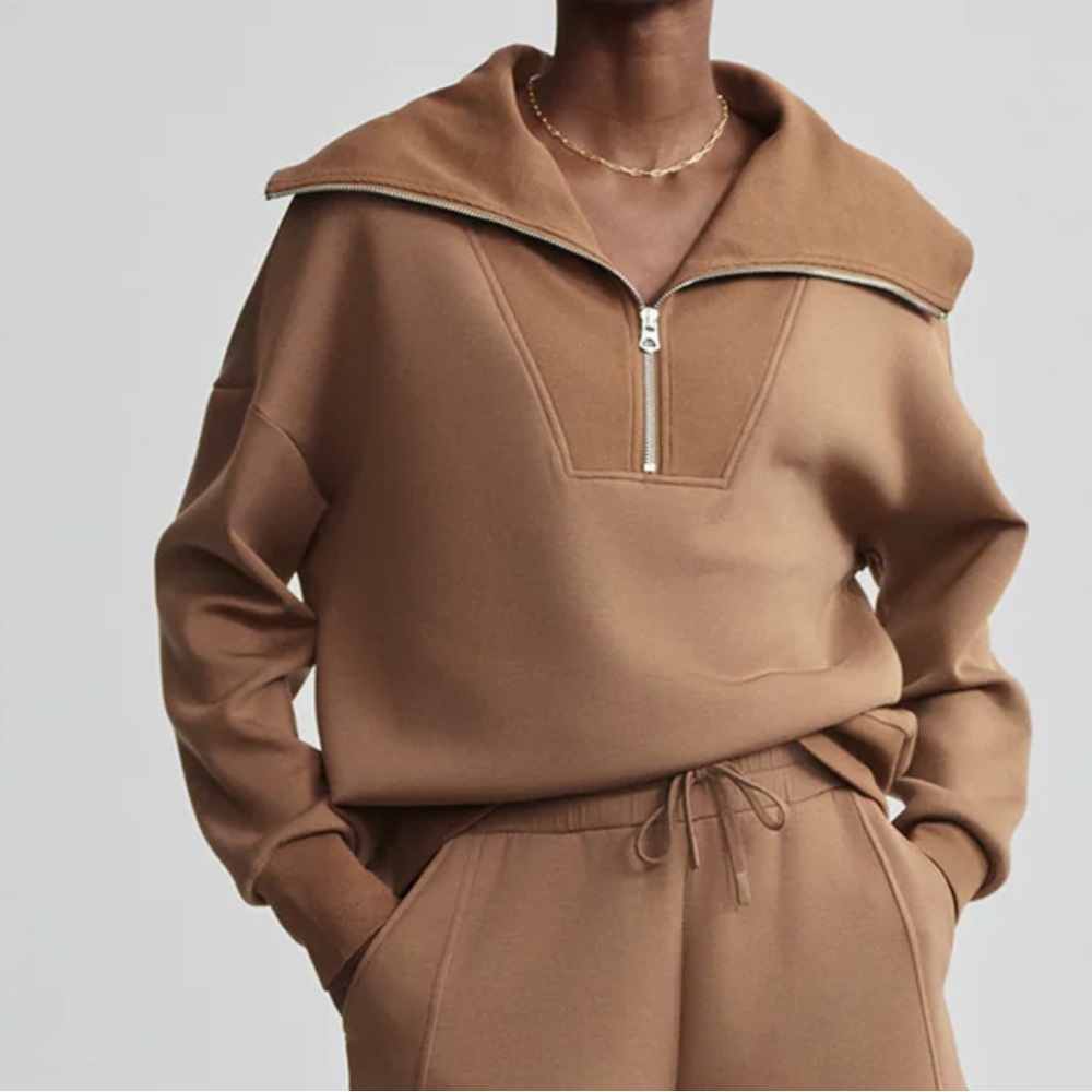 Varley Catherine Half Zip Sweat - Small